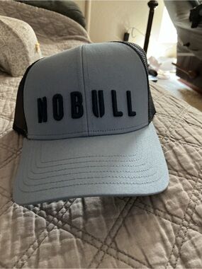 NOBULL blue  and Black Trucker Hat